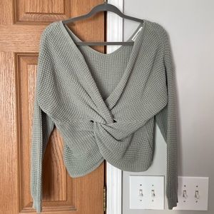 Moon & Madison Twist Sweater